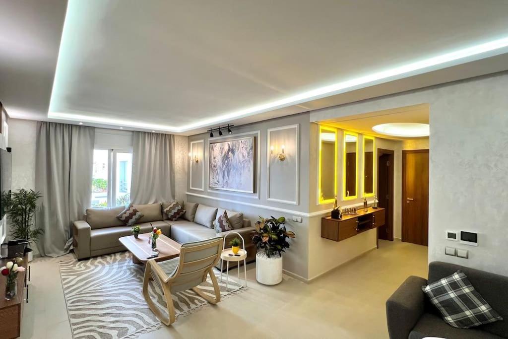 N4 Appartement, Luxe Et Confort Sur La Corniche De Essabah Appartement Rabat